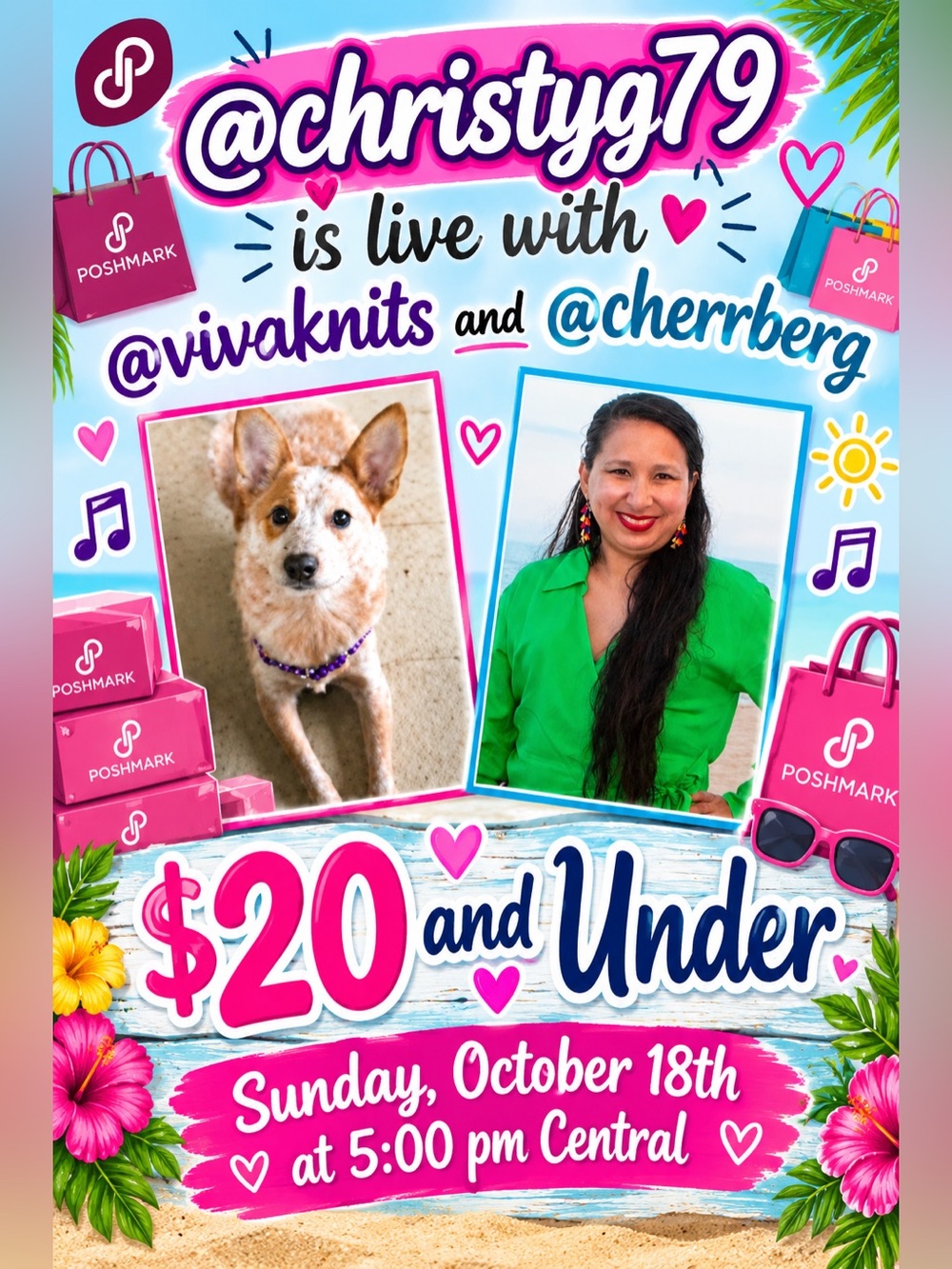 $20 & Under Show @karinescloset and @jennifermill235
Oct 4th 5:00 central - Picture 4 of 14